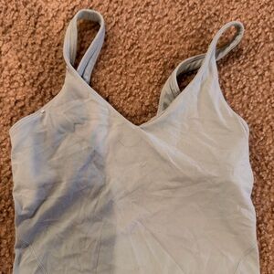 Lululemon align tank Light Gray/Sage Seamless Tank